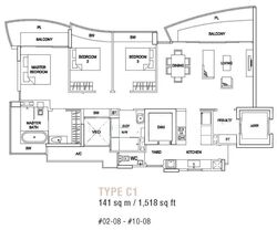 Hallmark Residences (D10), Condominium #583412101